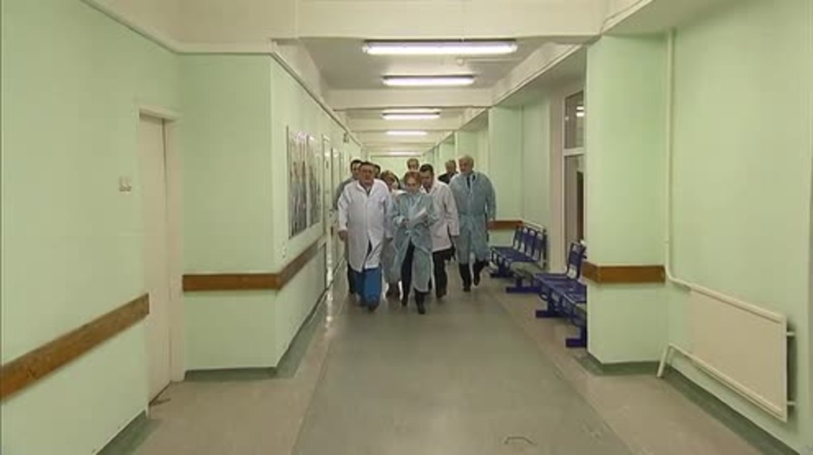Russia: Survivors of St. Petersburg metro attack visited by minister of health