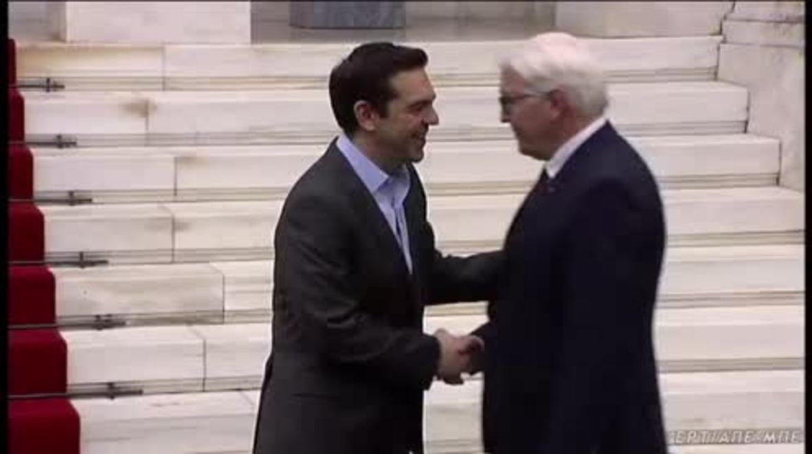 Greece: Tsipras calls for repairing Germany relations during Steinmeier visit
