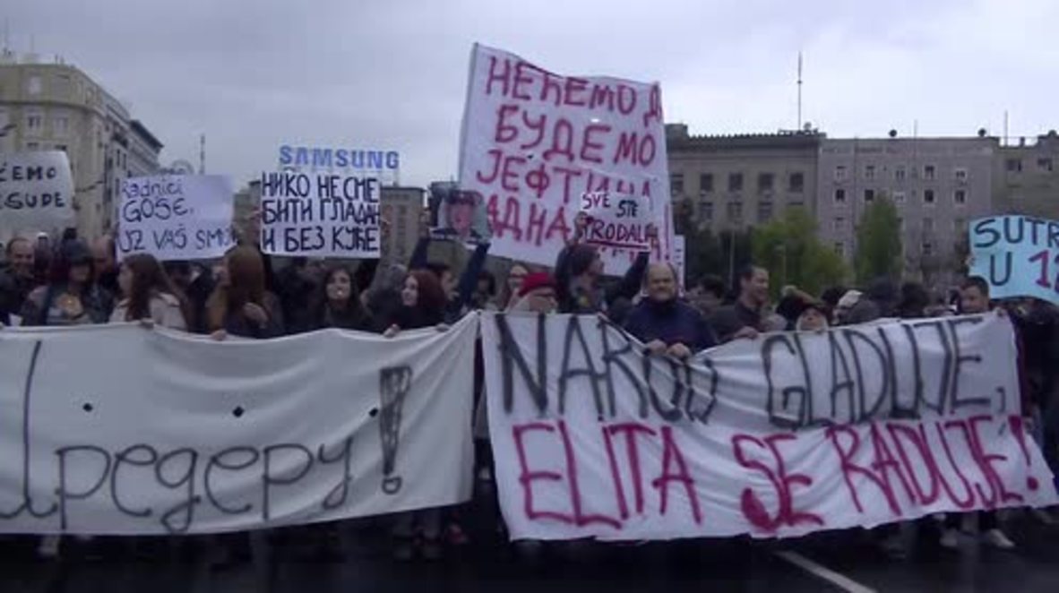 Serbia: Anti-Vucic protests continue for fifth night