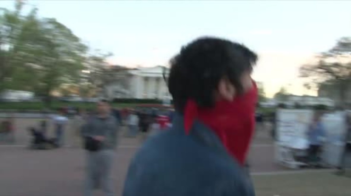 USA: Antifa protesters chase away white nationalist Spencer at rally against Trump’s Syria strike