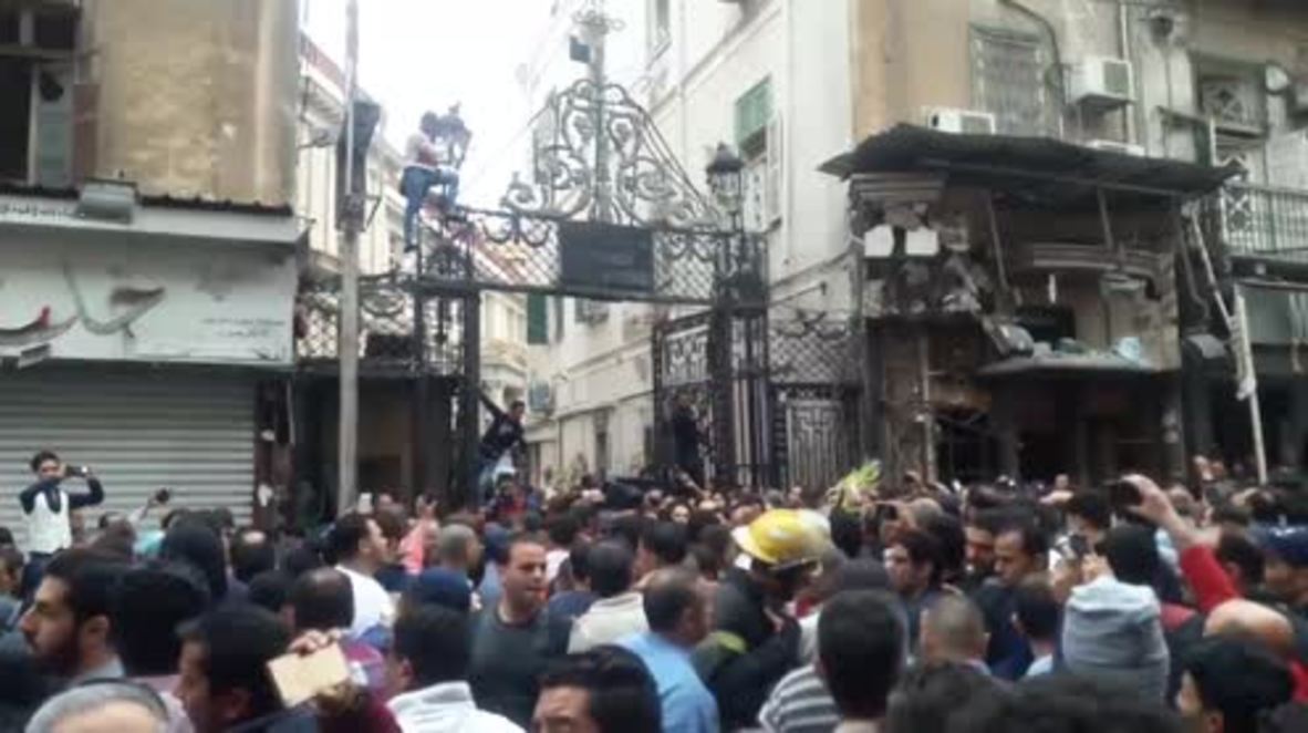 Egypt: 11 dead after IS target Alexandria church on Palm Sunday