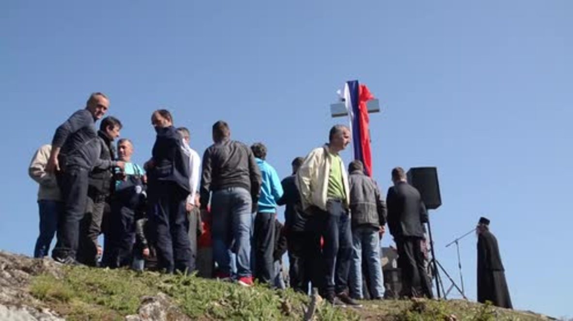 Bosnia and Herzegovina: Bosnian War veterans unveil monument honouring Russian volunteers