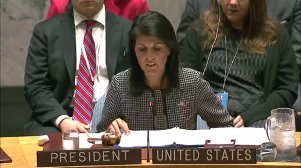 UN: Russia calls for impartial investigation on Syria chemical attack