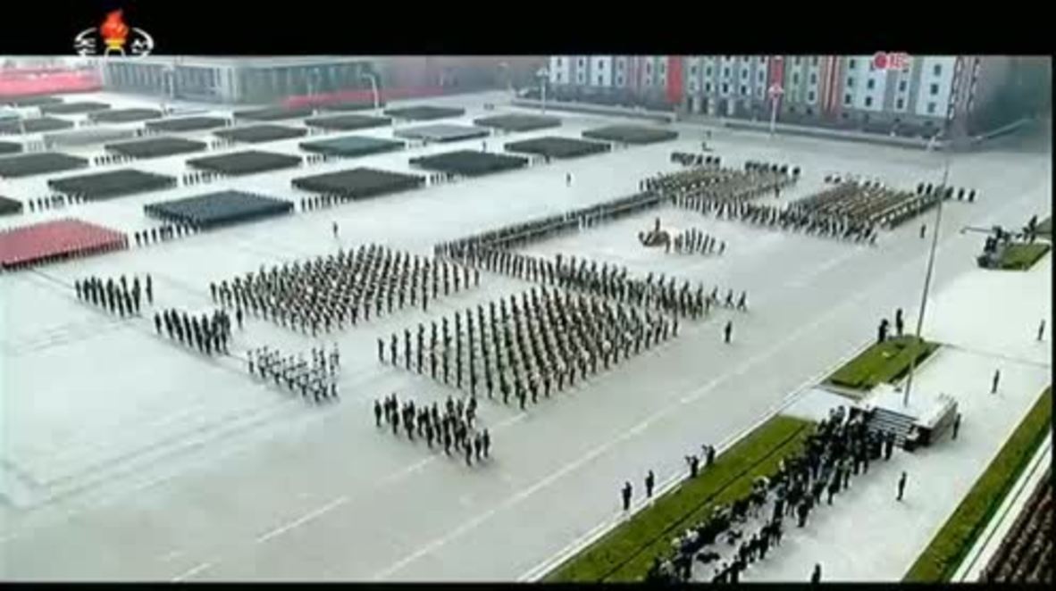 North Korea: Military parade celebrates birthday of country's founder amid tensions with US