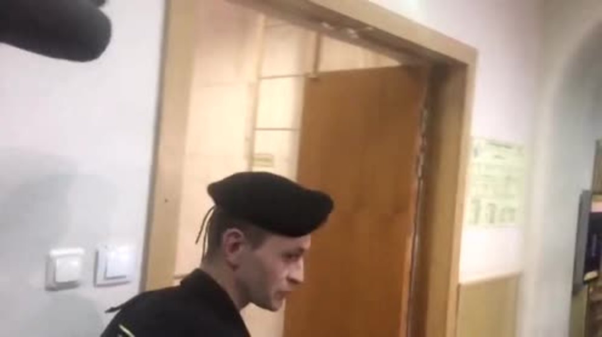 Russia: Suspected conspirator in St. Petersburg bombing arrives in court
