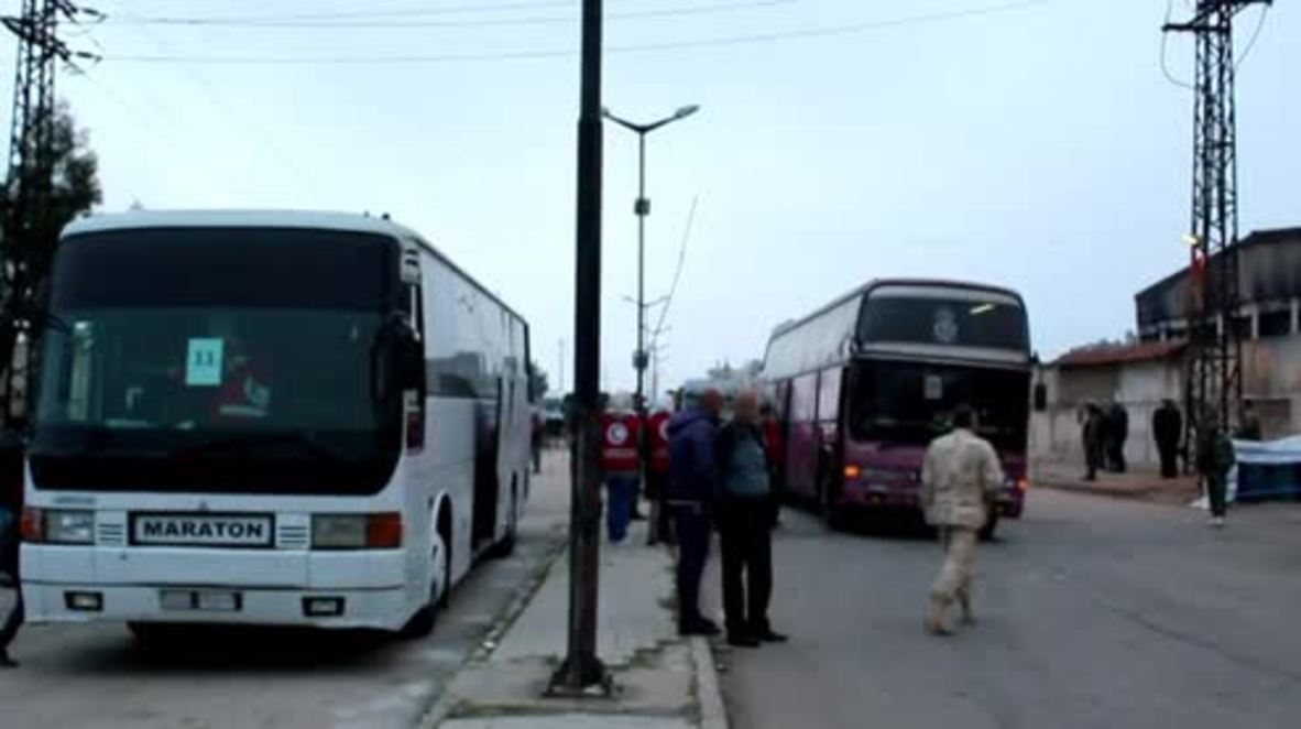 Syria: Evacuation of anti-gov. fighters from Homs finishes, one month after it began
