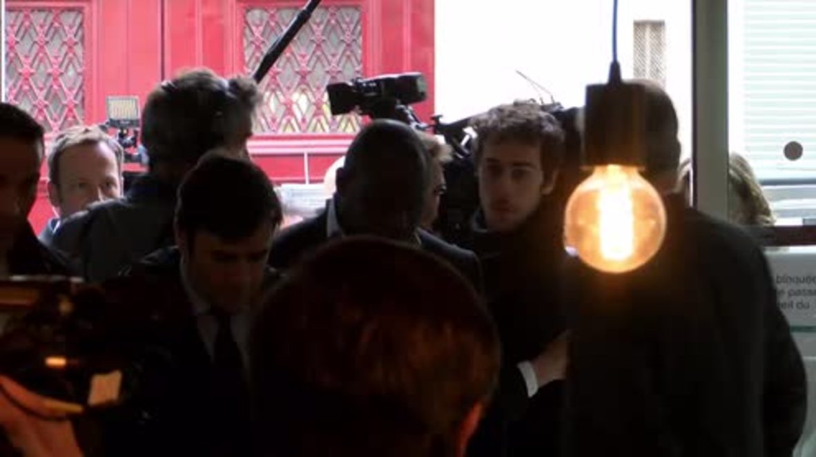 France: Presidential candidate Fillon campaigns in Paris ahead of election