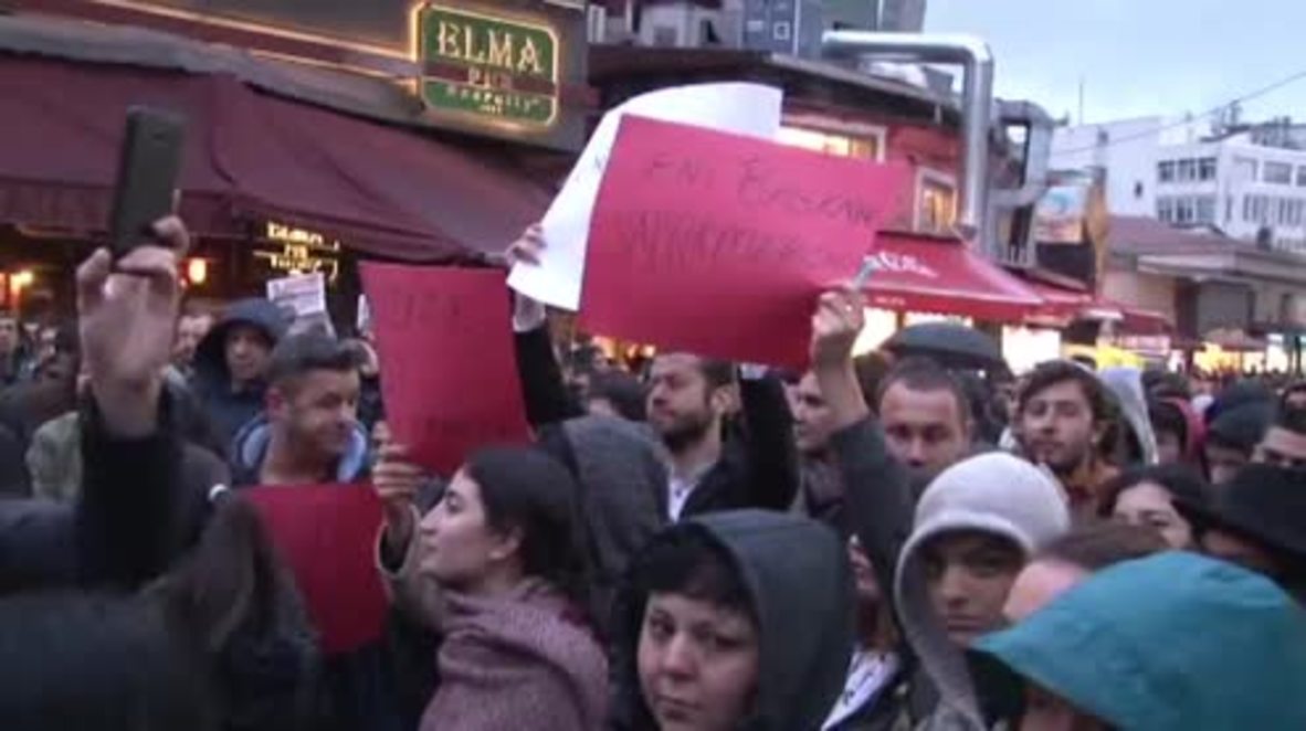 Turkey: Anti-Erdogan protests continue into their fourth night in Istanbul