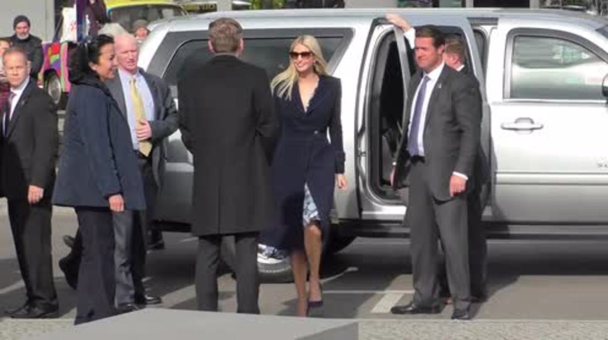 Germany: Ivanka Trump pays her respects at Holocaust Memorial in Berlin