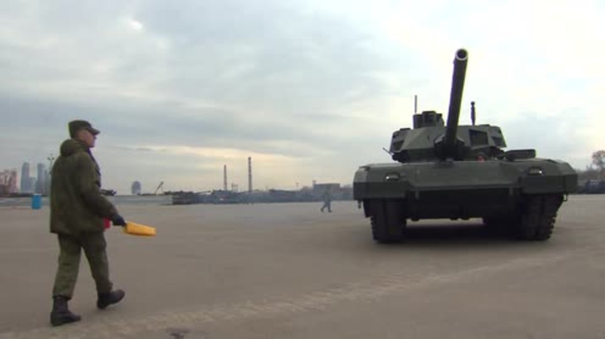 Russia: Tanks prepped and pimped for Moscow Victory Day parade