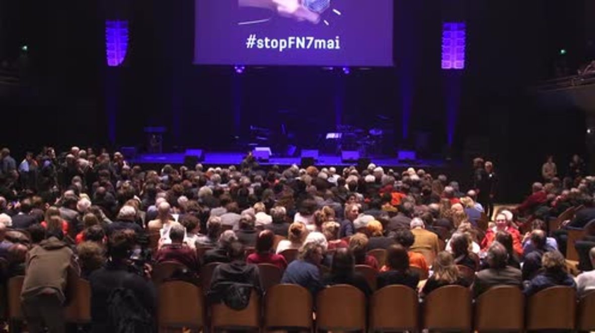 France: Artists urge France to vote against National Front on May 7