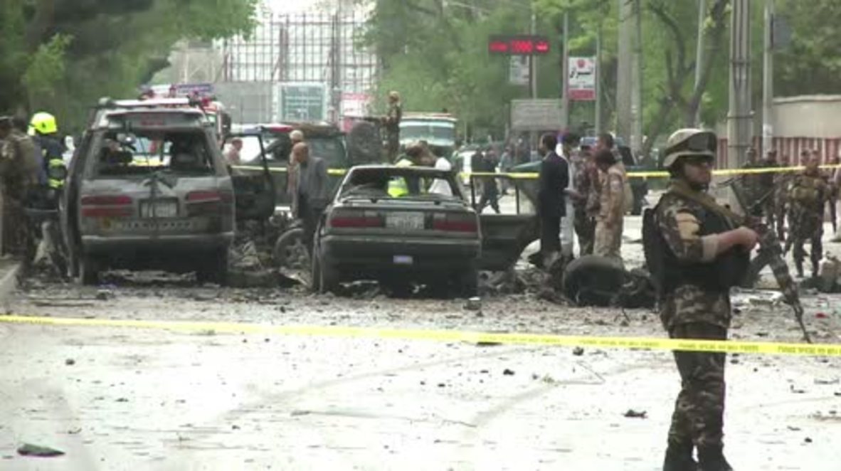Afghanistan: At least four dead in suicide bombing targeting NATO convoy in Kabul