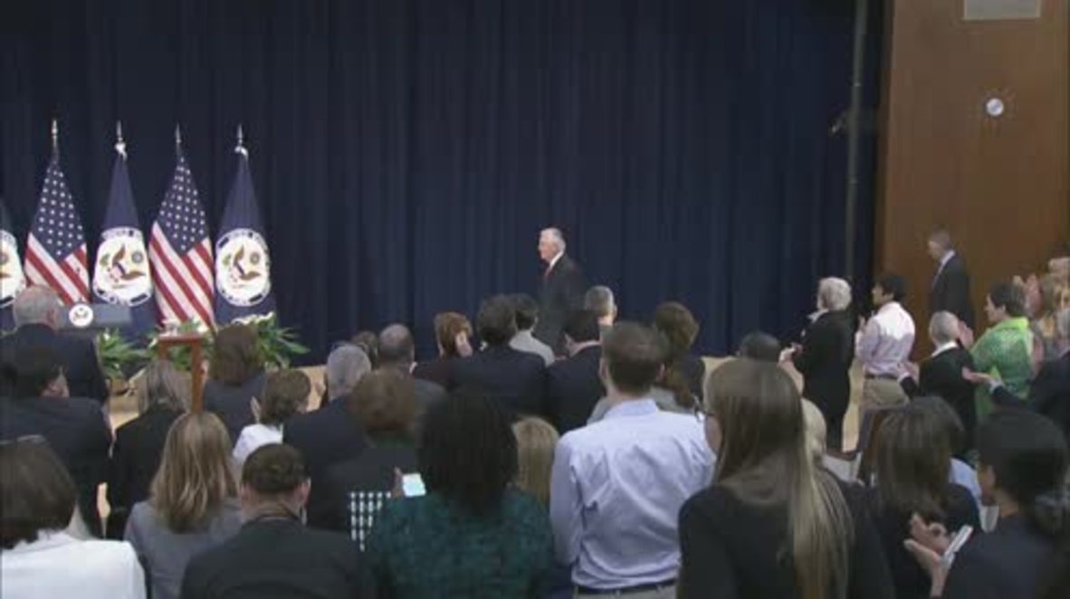 USA: Time has come to stabilise relations with Russia, Tillerson tells State Dept.