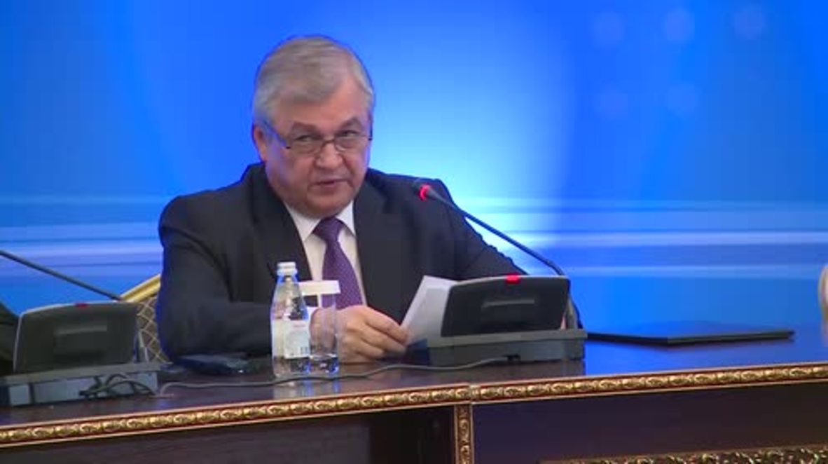 Kazakhstan: Russia's Lavrentiev hopes Syria captives exchange working group settled soon