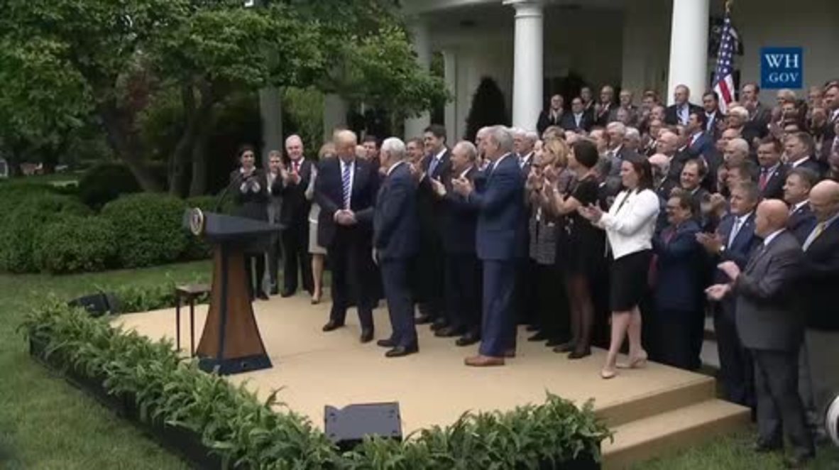 USA: Obamacare is 'essentially dead' says Trump following House of Representatives vote