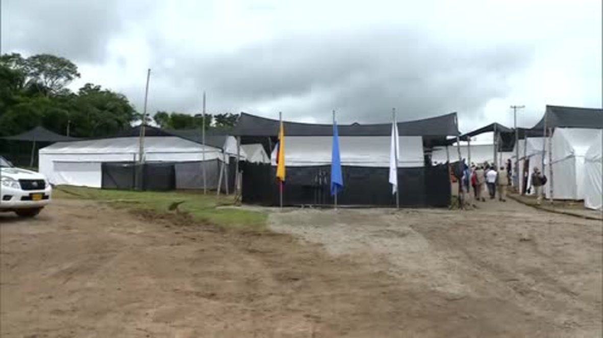 Colombia: UN Security Council delegation monitors FARC disarmament in Vista Hermosa