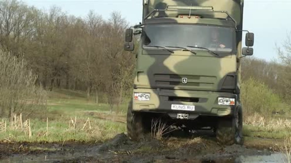 Russia: Take the summer hols by storm in this Kamaz CAMPERVAN