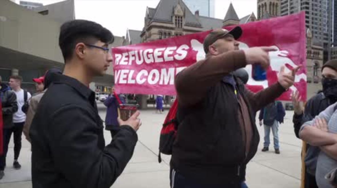 Canada: Protesters clash with counter-demo at rally for anti-Islamophobia motion M-103