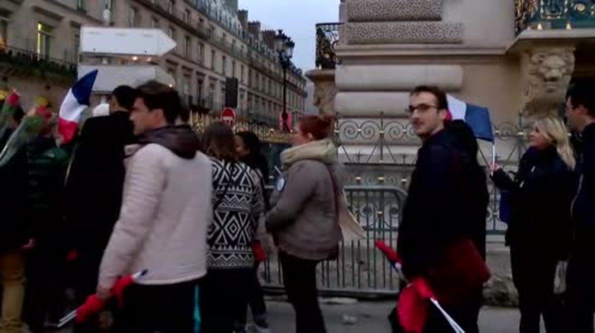 France: Macron supporters rejoice in Paris following his victory