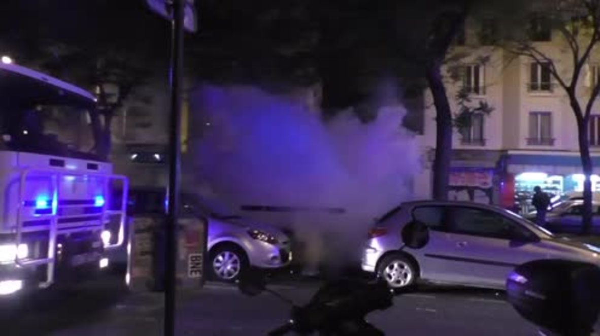 France: Dozens arrested in clashes as Parisians protest against presidential candidates
