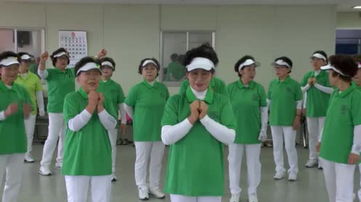 South Korea: Samcheok's cheerleading pensioners show that age is nothing but a number