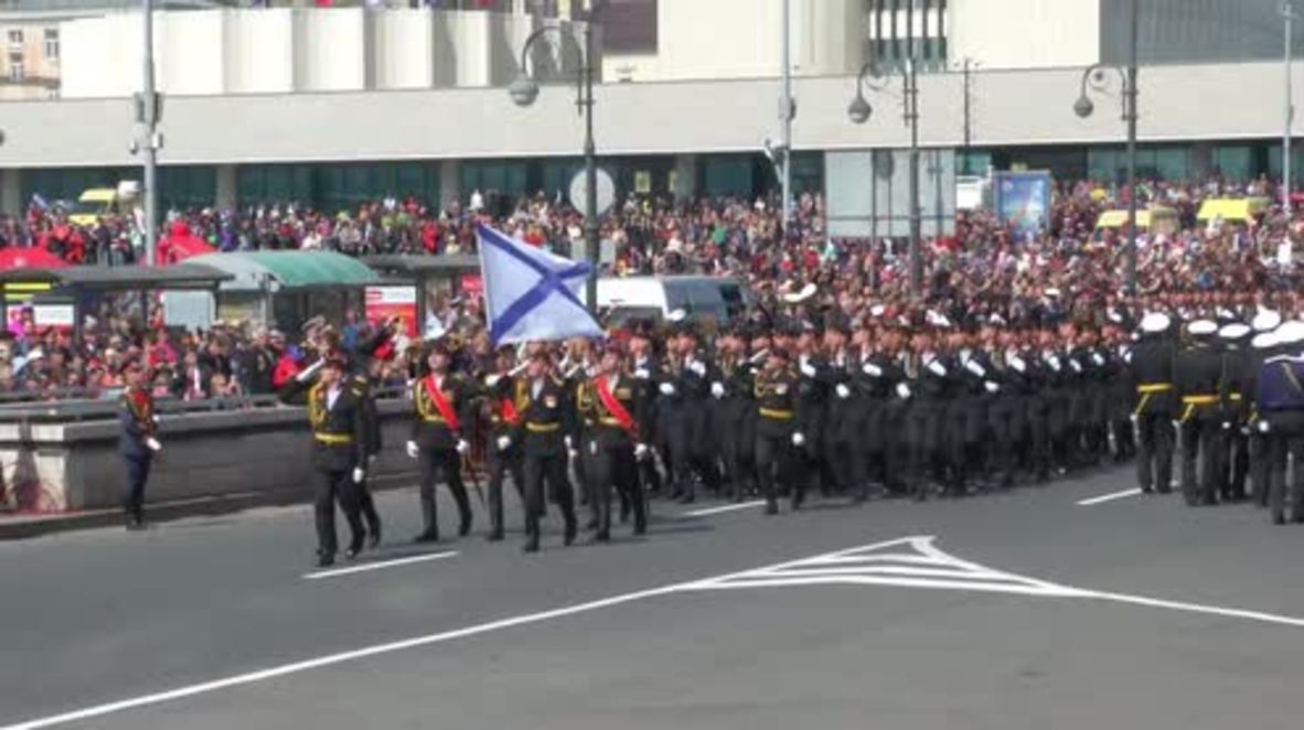 Russia: Vladivostok opens Victory Day celebrations with military parade