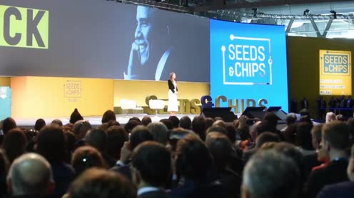 Italy: Obama urges action on climate change at Global Food Innovation Summit in Milan