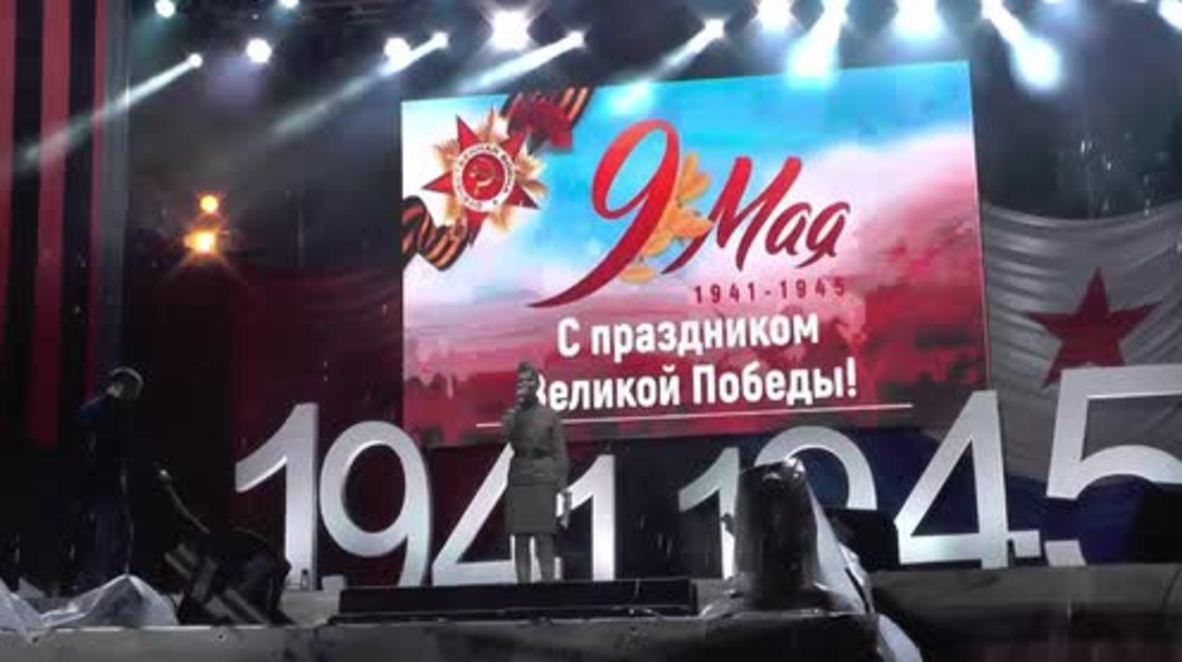 Russia: Singer barred from Eurovision performs at Sevastopol V-Day concert