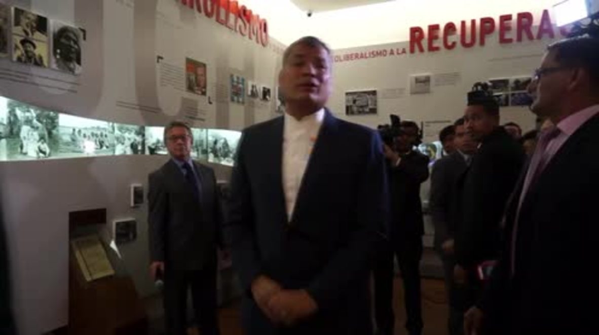 Ecuador: Correa opens museum exhibiting presidential gifts in Quito