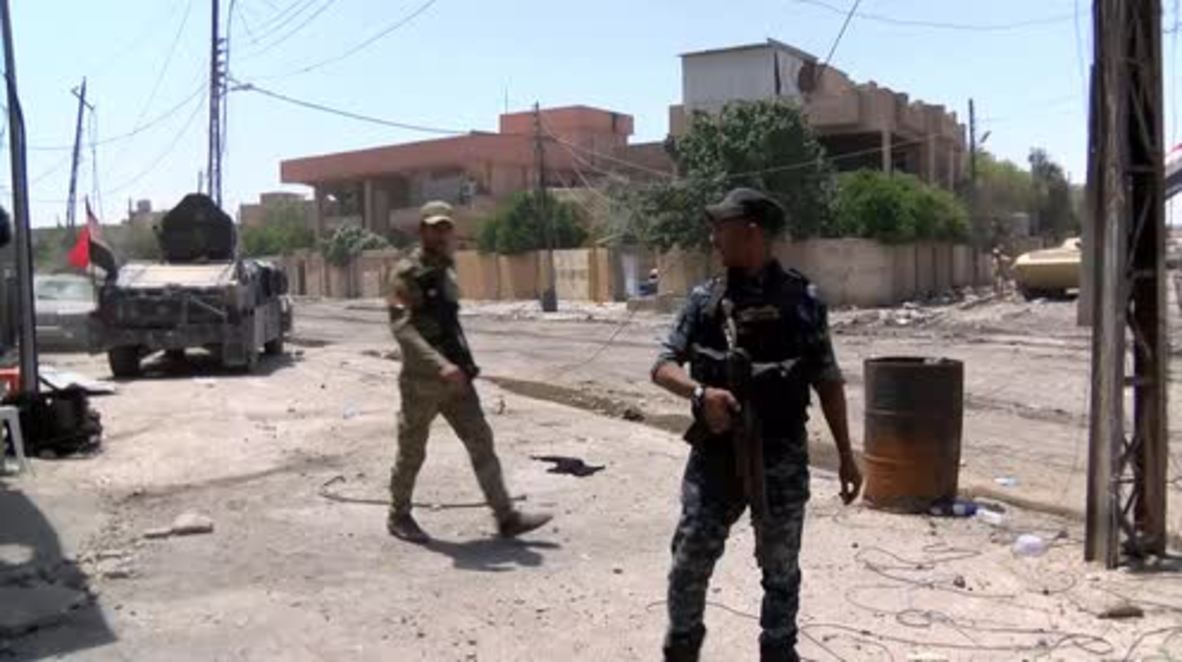 Iraq: Civilians evacuated as Iraqi forces advance against IS in Sabat Ashar Tammuz
