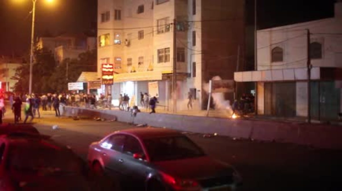 State of Palestine: Protesters clash with Israeli security forces in the West Bank