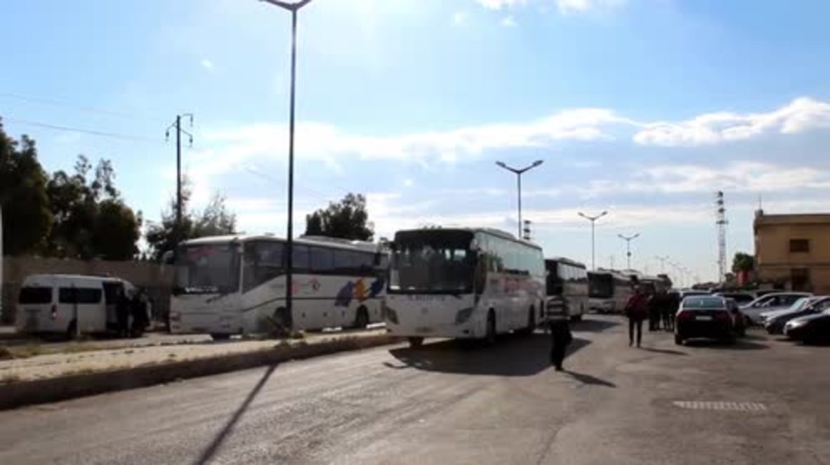 Syria: 300 anti-govt fighters leave Homs' last opposition-held district