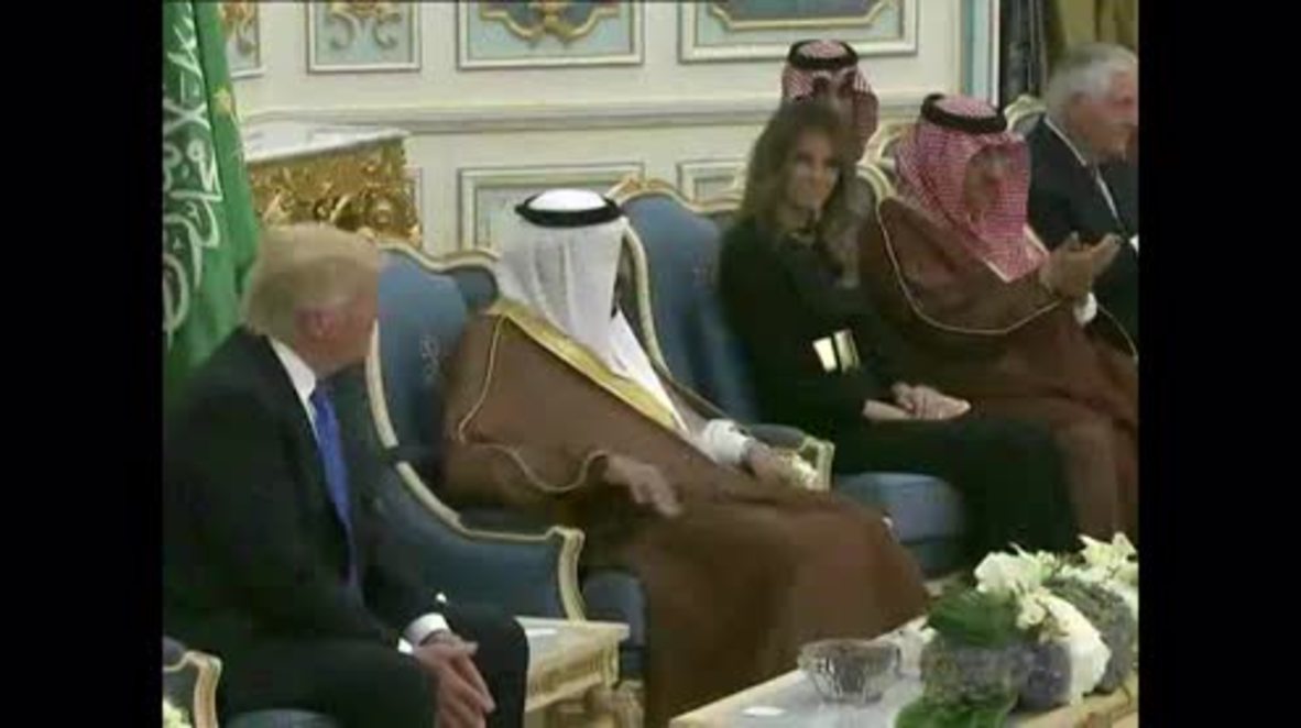 Saudi Arabia: Trump awarded Saudi Arabia's top civilian honour