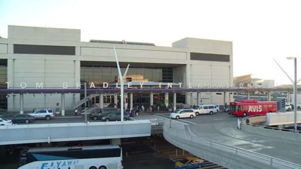 USA: 8 injured at LAX after plane collides with service truck