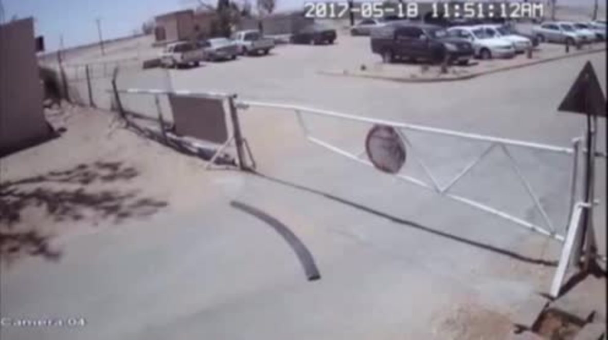 Libya: Brak al-Shat airbase attack that left 141 people dead captured on CCTV