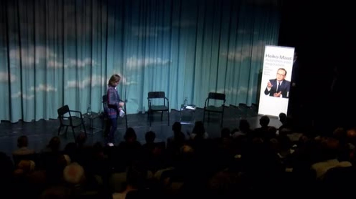 Germany: Justice Min Heiko Maas makes fun of Trump at book launch event