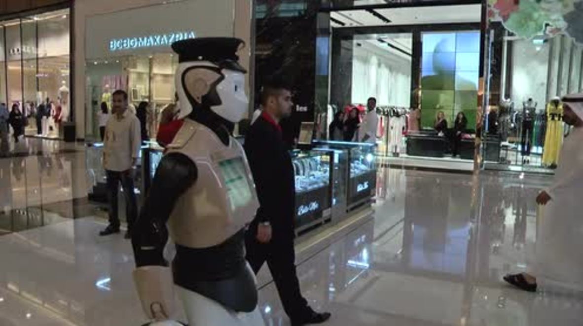 UAE: Robocop meets Mall Cop! World's first robot police officer goes on duty