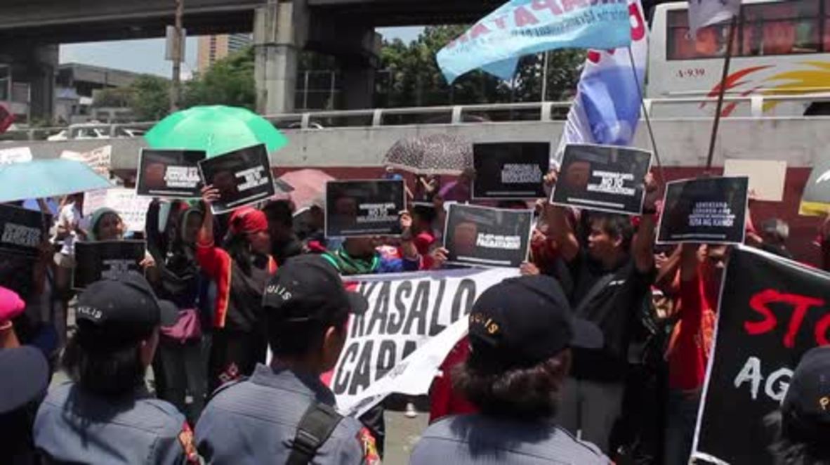 Philippines: Protesters denounce implementation of martial law