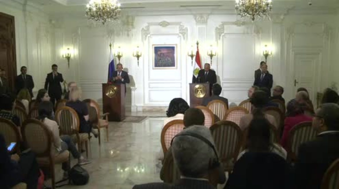 Egypt: Russia and Egypt 'united' in fight against terrorism - Lavrov