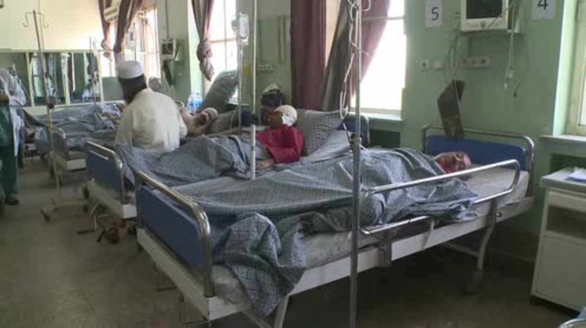 Afghanistan: Emergency blood donations made for car bomb victims at Kabul hospital