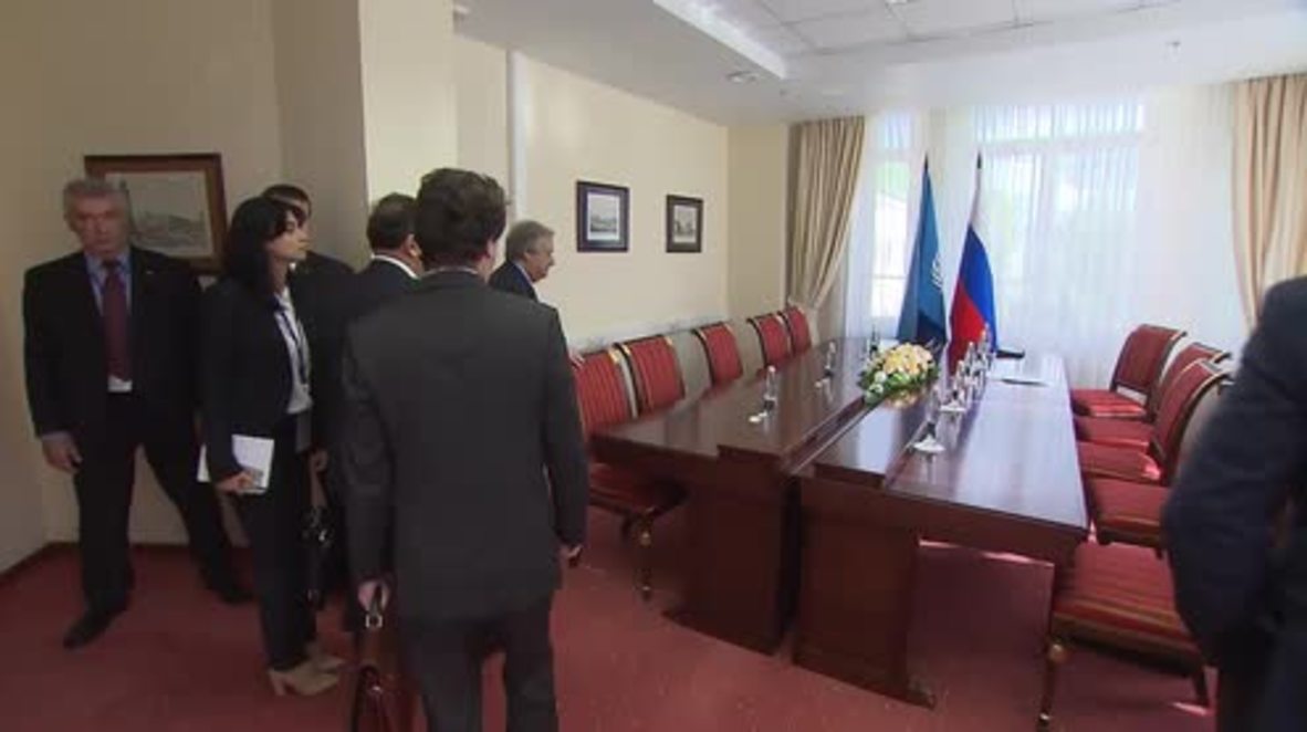 Russia: Lavrov meets with Guterres as SPIEF gets underway