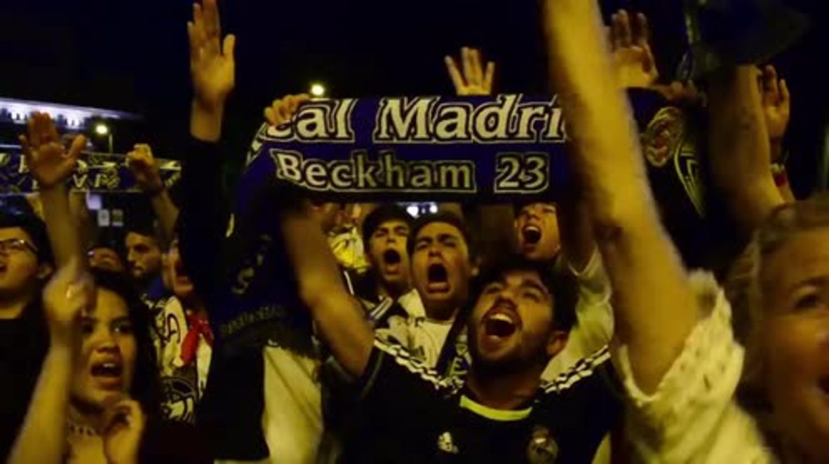 Spain: Jubilant Real Madrid fans celebrate team's 12th Champions League title