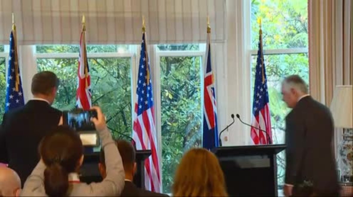 New Zealand: Commitment to counter-terrorism ‘extraordinarily important’ – Tillerson