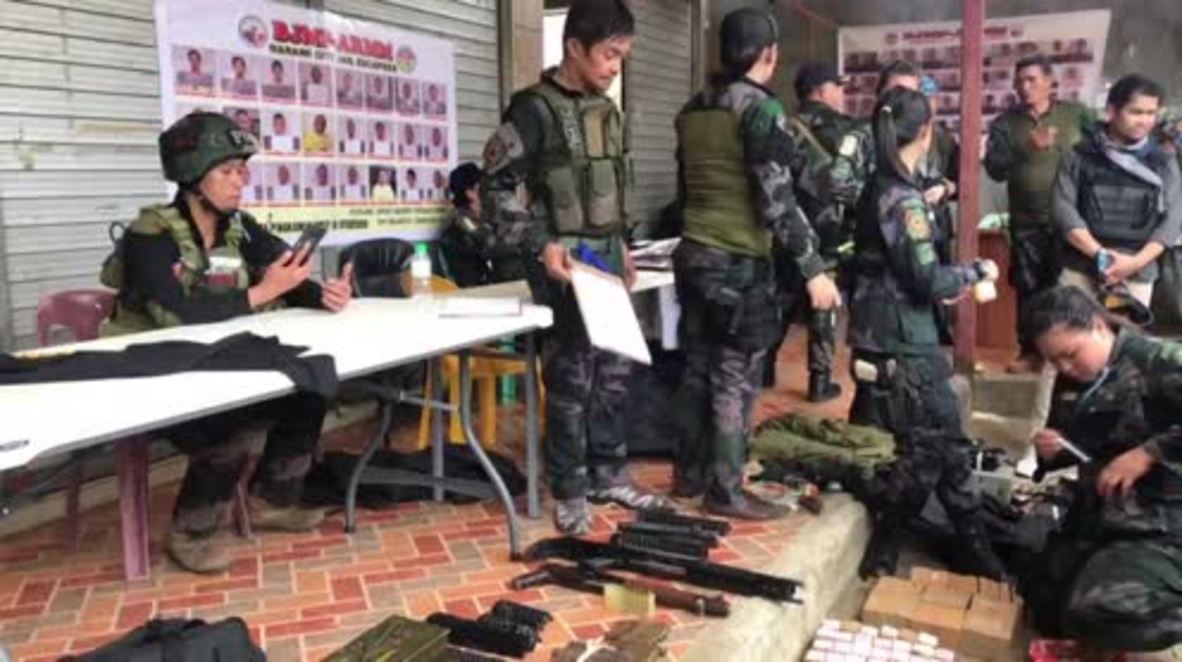 Philippines: Philippine soldiers continue hunt for Maute in Marawi