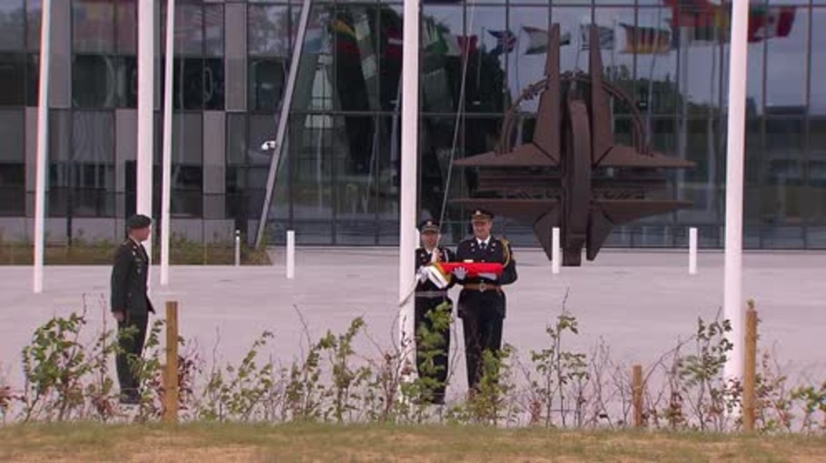 Belgium: Flags raised at NATO to welcome Montenegro as new member