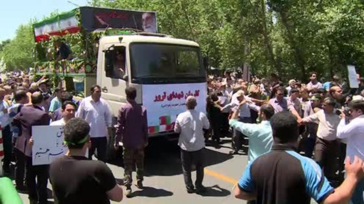 Iran: Thousands honour victims of deadly Tehran attacks