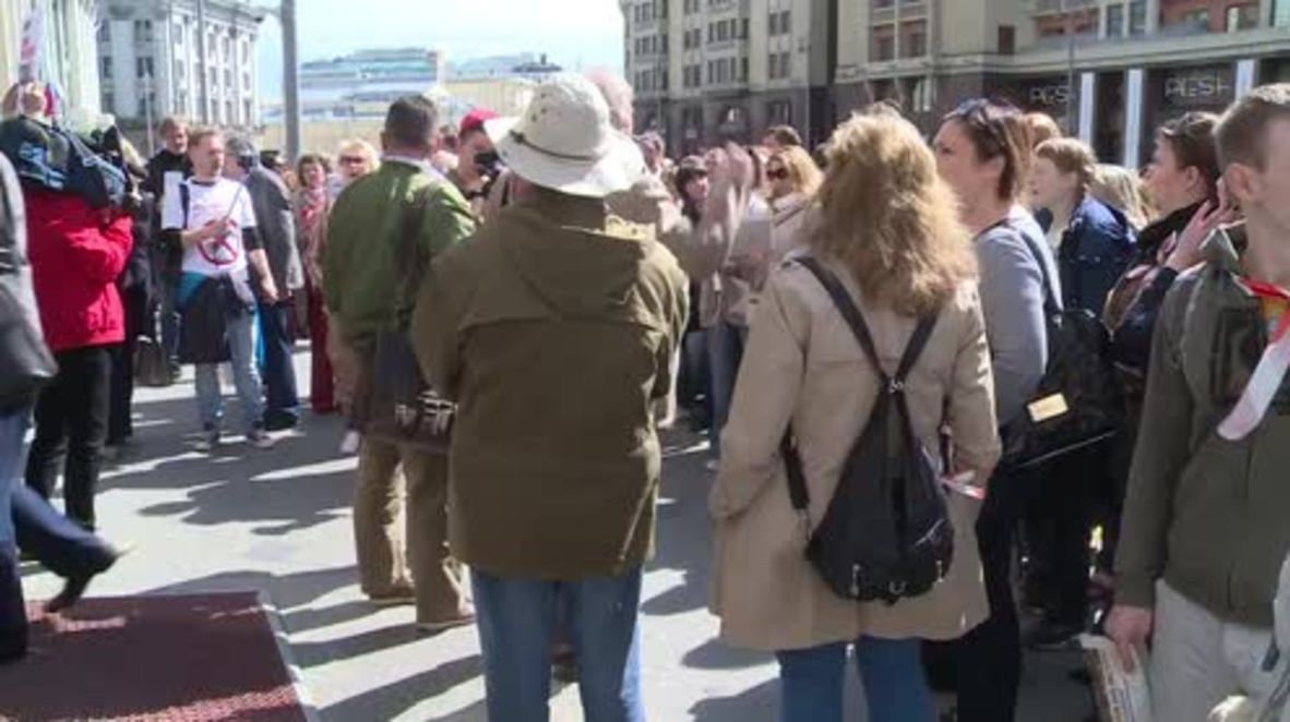 Russia: Several protesters detained during Moscow anti-Renovation Law rally