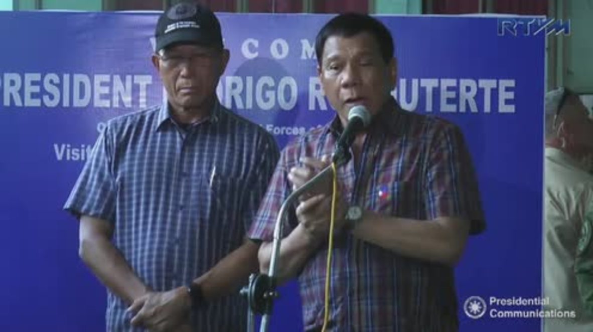 Philippines: Duterte denies asking for US military help against Maute