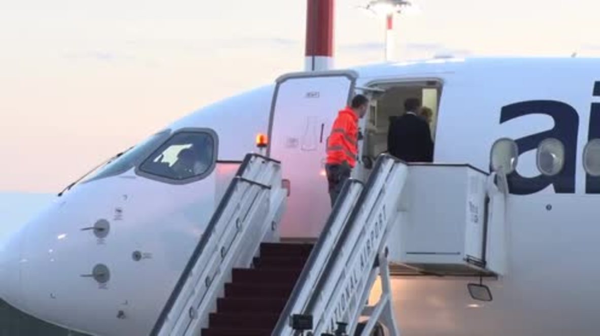 Latvia: Latvia‘s 20yo grand slam winner returns to adulation at the airport