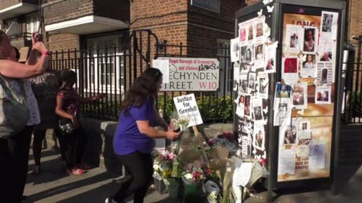 UK: Londoners mourn Grenfell Tower fire victims